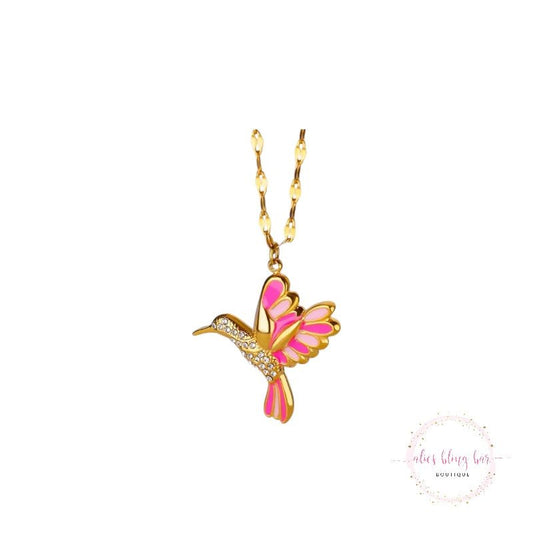 Nature's Jewel - Pink Necklace - Sale - Alies Bling Bar - Shop Alies Boutique