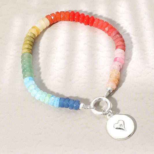 Rainbow Crush - Multi Bracelet-Shop Alies Boutique