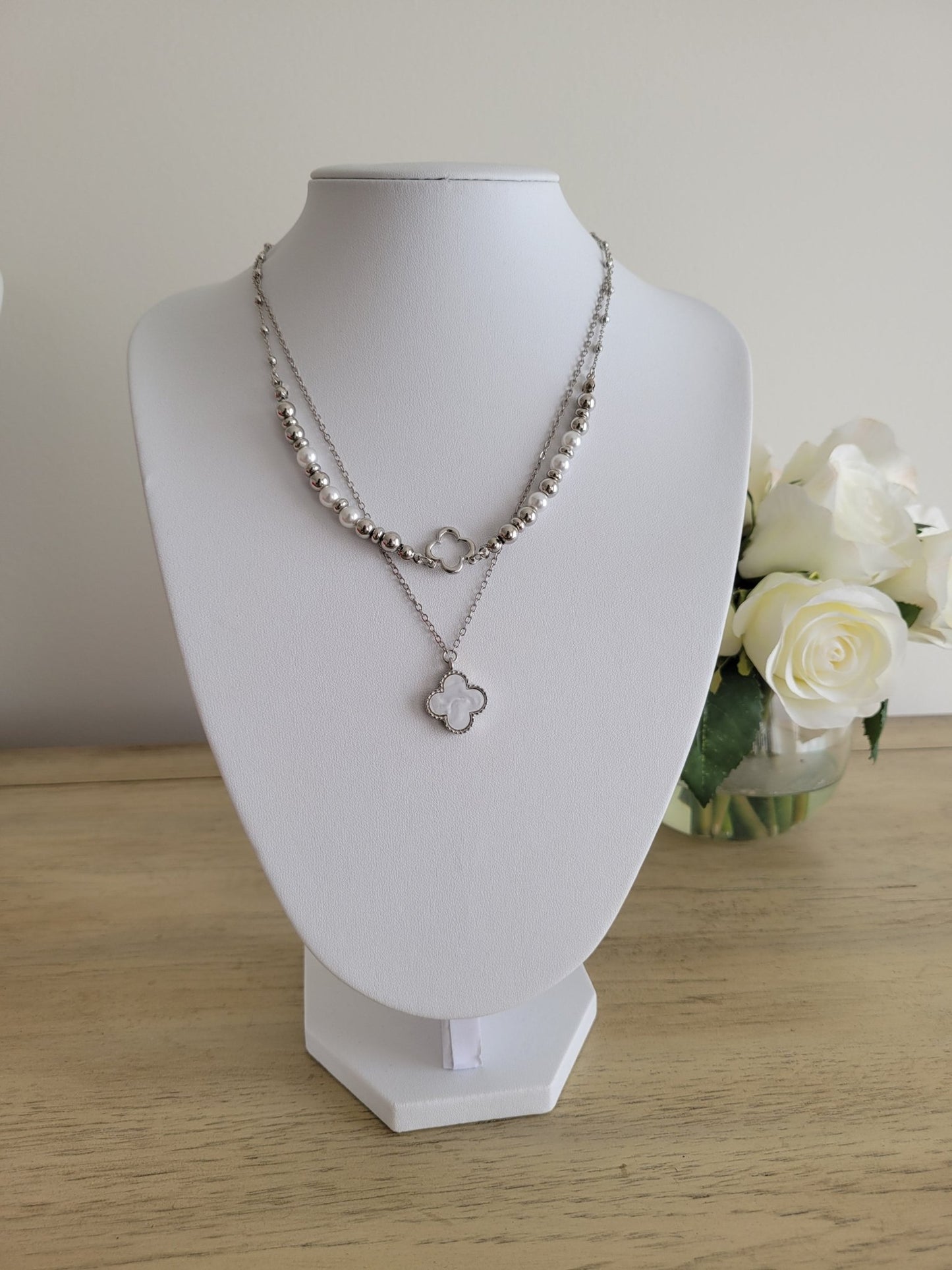 Refined Layer - Silver Necklace - Shop Alies Bouutique