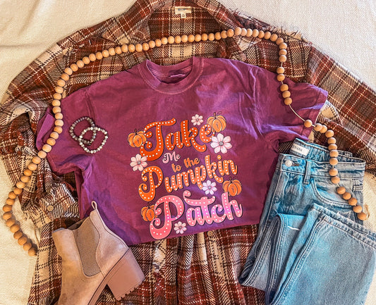 Take Me To the Pumpkin Patch - Merlot