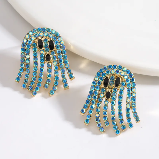 Boo-tiful Glow- Multi Ghost Earrings