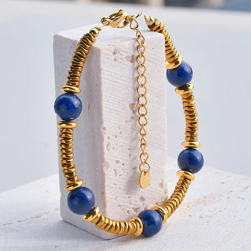Gleaming Essence Bracelet in Blue Celite