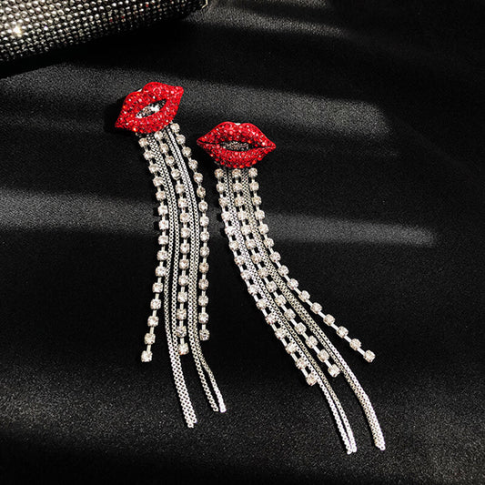 Sparkle & Pout Lip Earring Earrings
