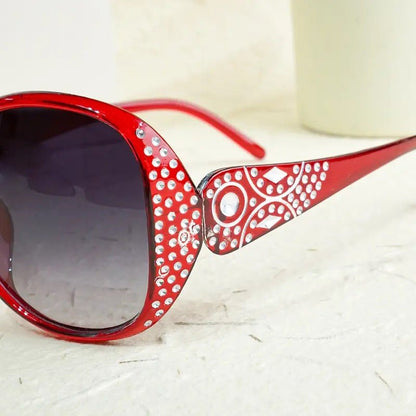 Scene Stealer - Red Sunglasses-Shop Alies Boutique