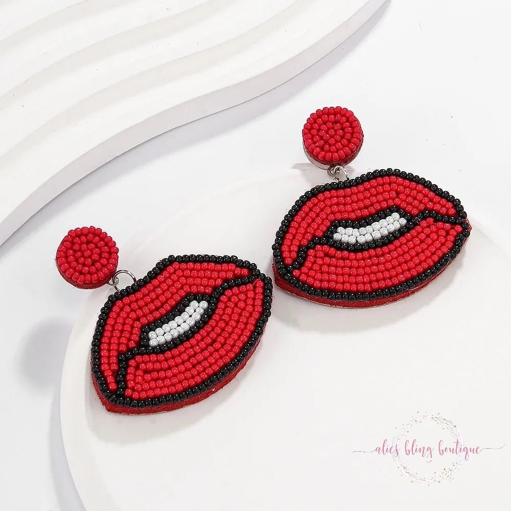 Sealed With A Kiss Earrings - Sale-Shop Alies Boutique