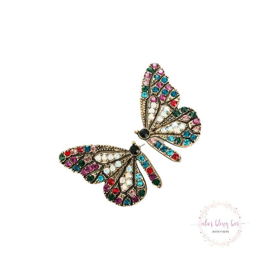 Serene Sparkle - White Multi Stud Earrings - WW-Shop Alies Boutique