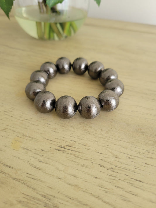 Sphere Society - Silver Stretch Bracelet - Alie's Boutique - Shop Alies Boutique
