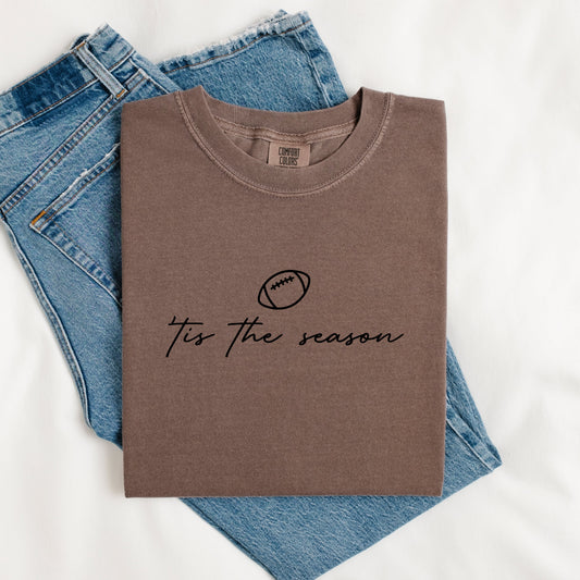 Tis the Season Football Tee