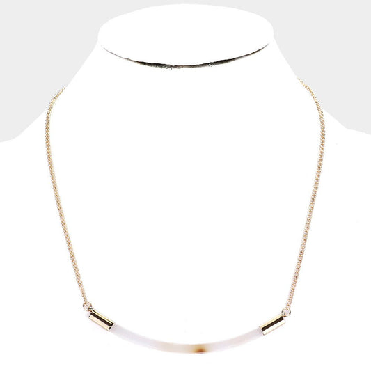 Tortoise Sophistication- Necklace-Shop Alies Boutique