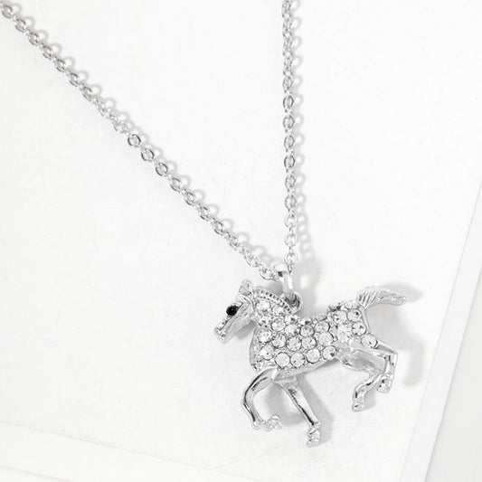 Wild Reign - Silver Necklace - Sale-Shop Alies Boutique