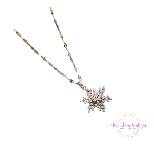 Winter Whispers - Necklace Silver - Sale-Shop Alies Boutique